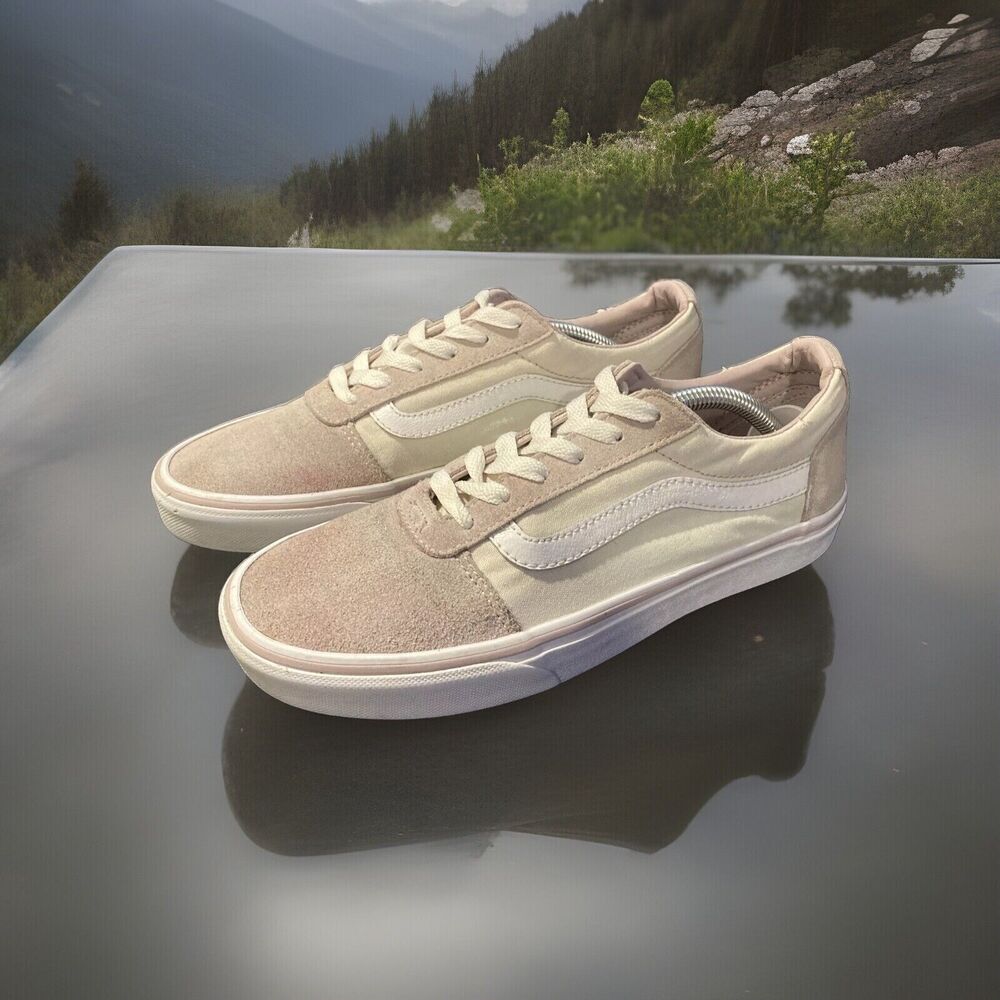Vans Sneakers Womens Size 8 White Off The Wall 500714 Casual Shoes Skater